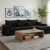 9523 Sectional Black