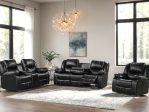 Carter Black - 3PC Reclining Set