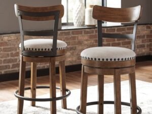 D546-424 - 24" COUNTERHEIGHT Swivel Barstool
