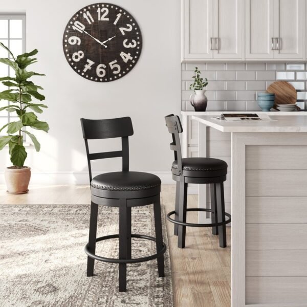 D546-624 - 24" COUNTERHEIGHT Swivel Barstool