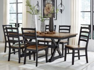 Ashley D634 - 7pc Dining Set