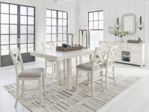 Ashley D642 Table & 6 Chairs Set