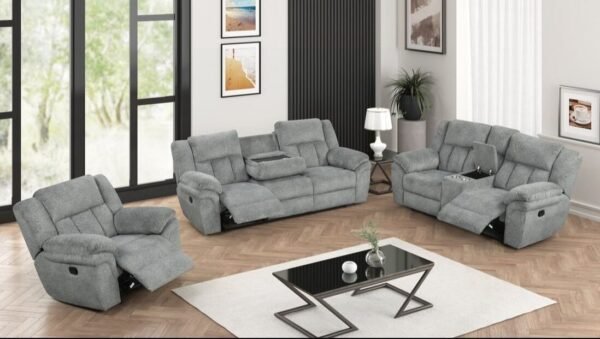 Dallas Gray - 3PC Reclining Set
