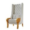 A-CH02 Throne 62.5" Tall (White)