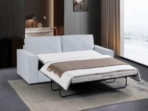 Queen Sleeper Sofa Light Grey