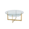 Emma 3PC Coffee Table Set Gold