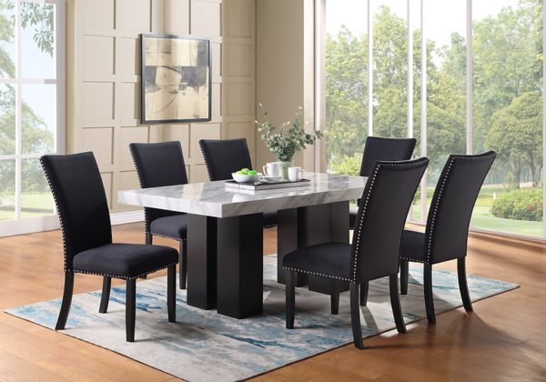 Axel 7PC Dining Set White Top (SOLD OUT)