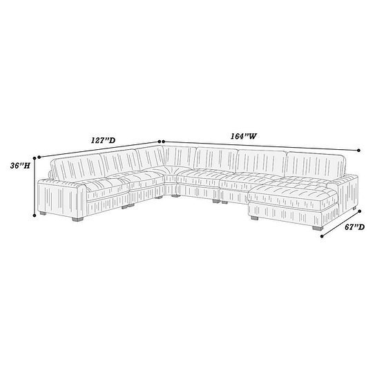 Arizona Sectional Beige (COMING SOON)