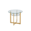 Emma 3PC Coffee Table Set Gold