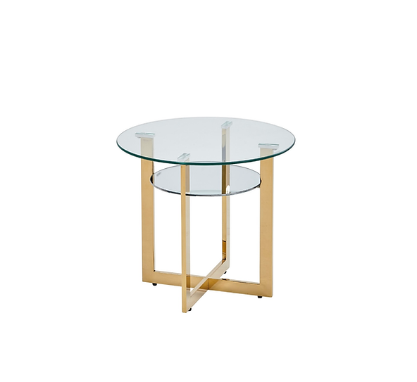 Emma 3PC Coffee Table Set Gold