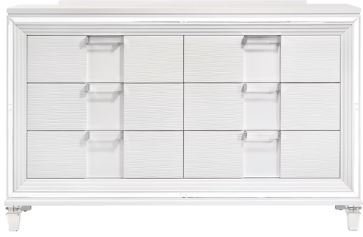 200 - White Bedroom Set (KING ONLY)