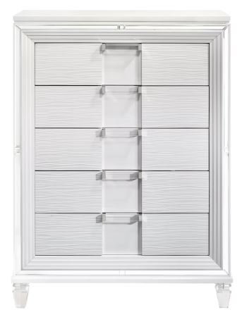 200 - White Bedroom Set (KING ONLY)