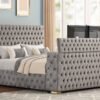 future-gray-1_orig.jpg Future Gray Platform Bed - Queen, King