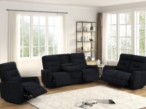 Nina Black - 3PC Power Reclining Set