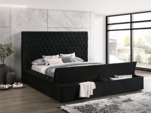 paris-black_orig.jpeg Paris Black Platform Bed Queen, King