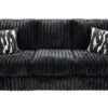 S319 Sofa and Loveseat (Black)