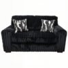 S319 Sofa and Loveseat (Black)