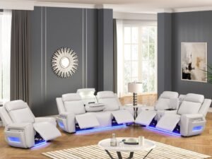 Rolls Royce Sand Power Reclining Set