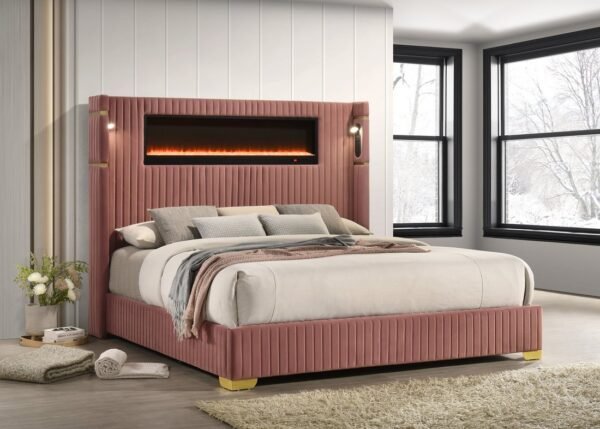 romance-2-pnk-sideview-cnp-1_orig.jpg Romance2 Pink Platform Bed - Queen, King