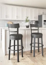 D546-630 - 30" BAR HEIGHT Swivel Barstool