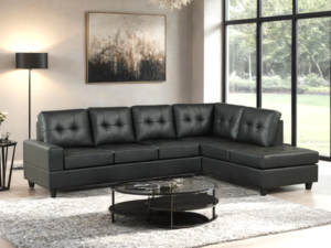 James Black PU Reversible Sectional