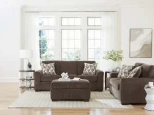 198 Nutmeg Sofa & Loveseat Set
