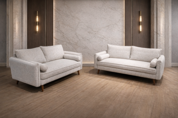 Venti Beige - 2PC Living Room Set