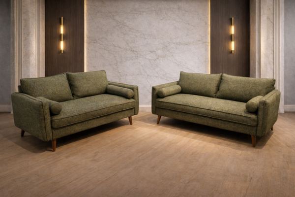 Venti Green - 2PC Living Room Set