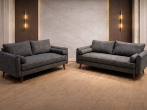 Venti Grey - 2PC Living Room Set