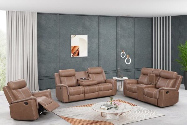 sofia-30-brown_orig.jpg Sofia30 - 3PC Reclining Set