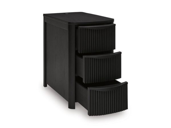 t208-117-angle-open-sw_orig.jpg T208-117 - End Table (USB-A / USB-C Ports)