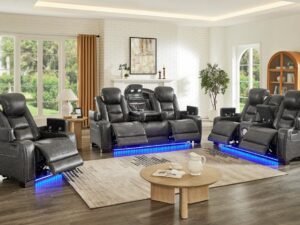Tesla 3PC Power Reclining Set