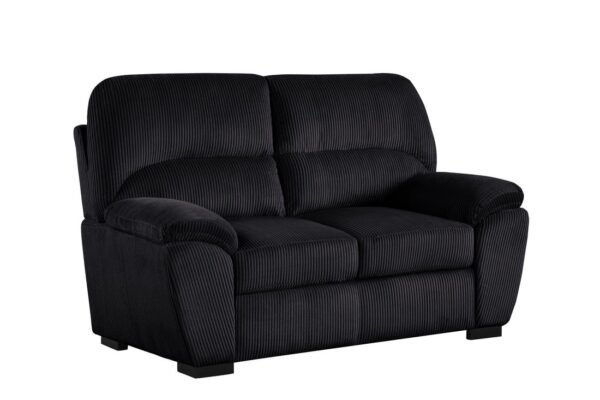 Tiffany10 Black - 2PC or 3PC Living Room Set