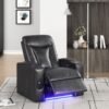 TOPGUN2 Black - Power Recliner (Bluetooth Speaker + Led Light)