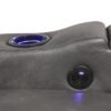 TOPGUN2 Dark Gray - Power Recliner (Bluetooth Speaker + Led Light)