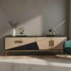 Divolia TV Stand (Black & Grey)