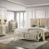 Venetian 4pc or 5pc Platform Bedroom Set - Queen, King