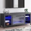 W2721-168 - TV Stand w/ Fireplace 59"L (LED Lights)