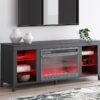 W2721-168 - TV Stand w/ Fireplace 59"L (LED Lights)