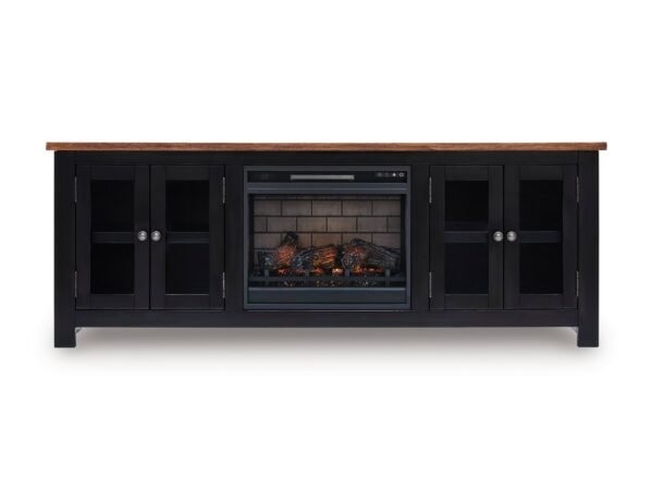 W664-68 - TV Stand w/Fireplace 75" L